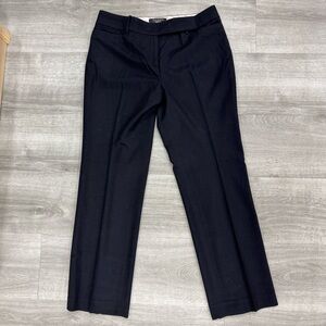 Talbots Womens Classic Black Dress Pants Size 8 Petite